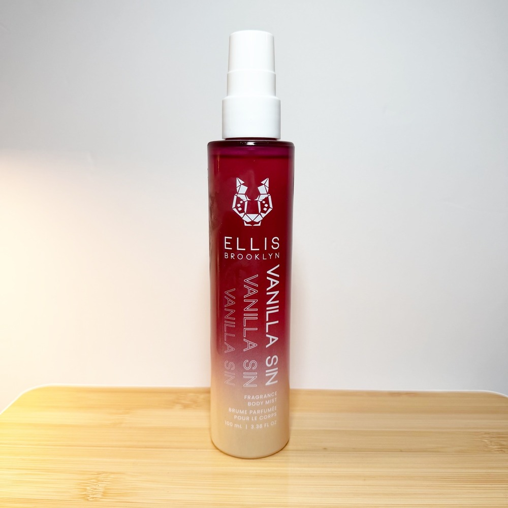 Ellis Brooklyn Vanilla Sin Fragrance Body Mist 100ml 3.38 fl oz EUC Warm Vanilla
